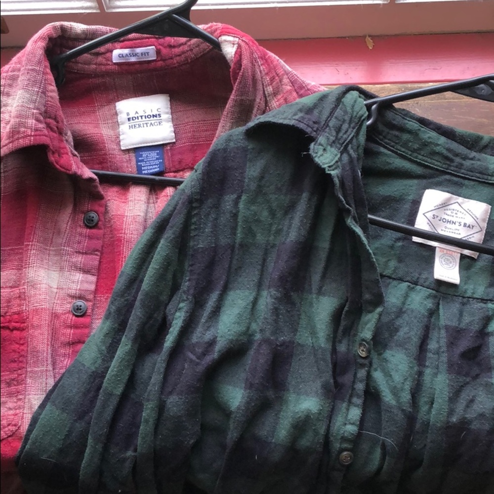 Two cozy flannels